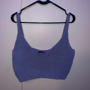 Sweater tank top